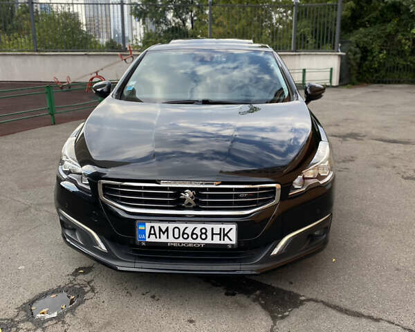 Чорний Пежо 508, об'ємом двигуна 2 л та пробігом 200 тис. км за 16668 $, фото 2 на Automoto.ua