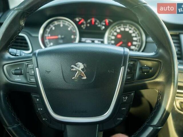 Черный Пежо 508, объемом двигателя 2 л и пробегом 269 тыс. км за 12250 $, фото 13 на Automoto.ua