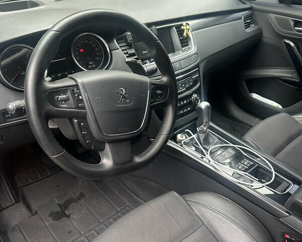 Черный Пежо 508, объемом двигателя 2 л и пробегом 190 тыс. км за 12999 $, фото 13 на Automoto.ua