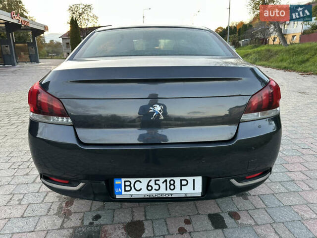 Чорний Пежо 508, об'ємом двигуна 1.6 л та пробігом 243 тис. км за 9200 $, фото 2 на Automoto.ua