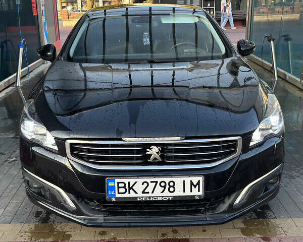 Черный Пежо 508, объемом двигателя 1.56 л и пробегом 268 тыс. км за 10900 $, фото 1 на Automoto.ua