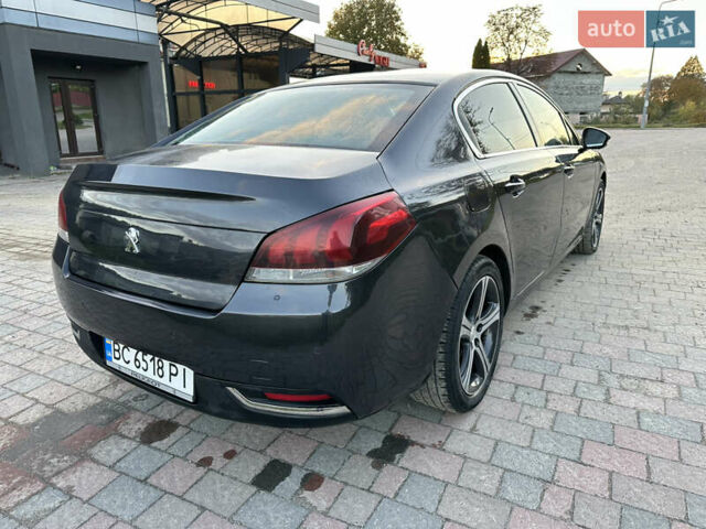Чорний Пежо 508, об'ємом двигуна 1.6 л та пробігом 243 тис. км за 9200 $, фото 5 на Automoto.ua