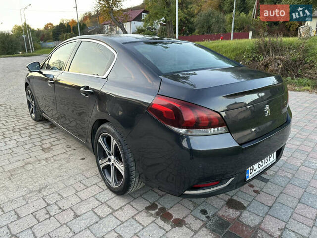 Чорний Пежо 508, об'ємом двигуна 1.6 л та пробігом 243 тис. км за 9200 $, фото 6 на Automoto.ua