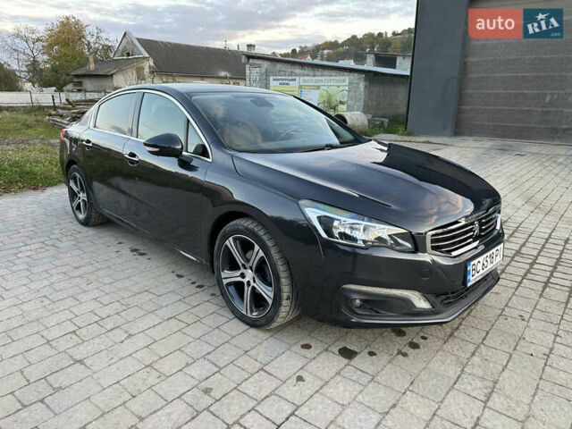 Чорний Пежо 508, об'ємом двигуна 1.6 л та пробігом 243 тис. км за 9200 $, фото 4 на Automoto.ua