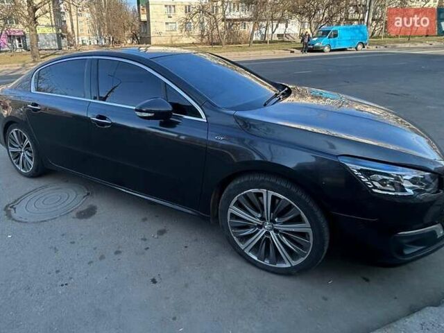 Черный Пежо 508, объемом двигателя 2 л и пробегом 218 тыс. км за 15999 $, фото 3 на Automoto.ua