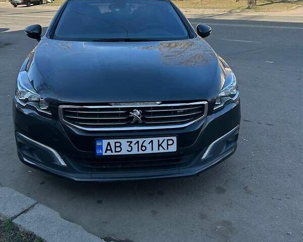 Черный Пежо 508, объемом двигателя 2 л и пробегом 218 тыс. км за 15999 $, фото 1 на Automoto.ua