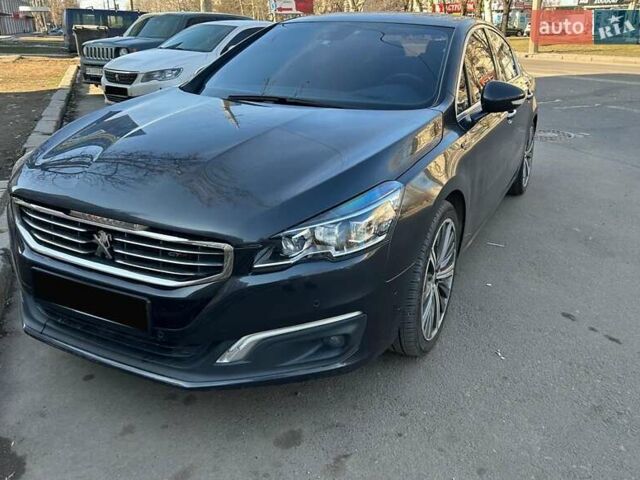 Черный Пежо 508, объемом двигателя 2 л и пробегом 218 тыс. км за 15999 $, фото 6 на Automoto.ua