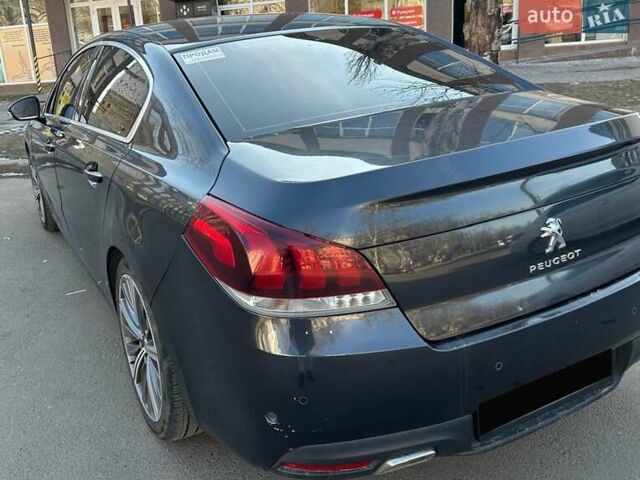 Черный Пежо 508, объемом двигателя 2 л и пробегом 218 тыс. км за 15999 $, фото 7 на Automoto.ua