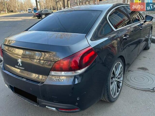 Черный Пежо 508, объемом двигателя 2 л и пробегом 218 тыс. км за 15999 $, фото 8 на Automoto.ua