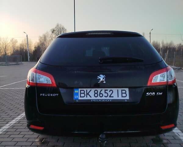 Черный Пежо 508, объемом двигателя 1.6 л и пробегом 253 тыс. км за 6800 $, фото 13 на Automoto.ua