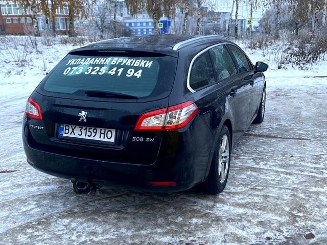 Чорний Пежо 508, об'ємом двигуна 1.6 л та пробігом 1 тис. км за 7200 $, фото 3 на Automoto.ua