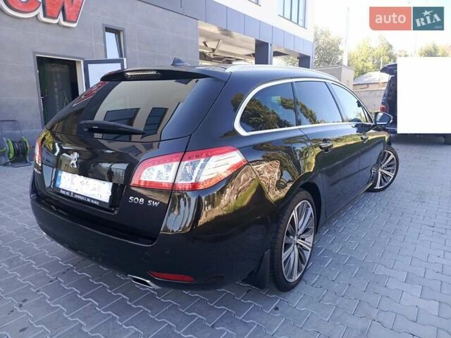 Черный Пежо 508, объемом двигателя 2.2 л и пробегом 271 тыс. км за 10499 $, фото 11 на Automoto.ua