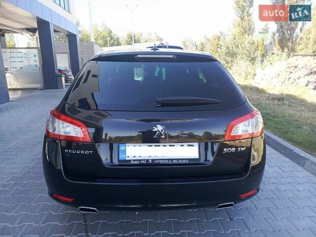 Черный Пежо 508, объемом двигателя 2.2 л и пробегом 271 тыс. км за 10499 $, фото 13 на Automoto.ua