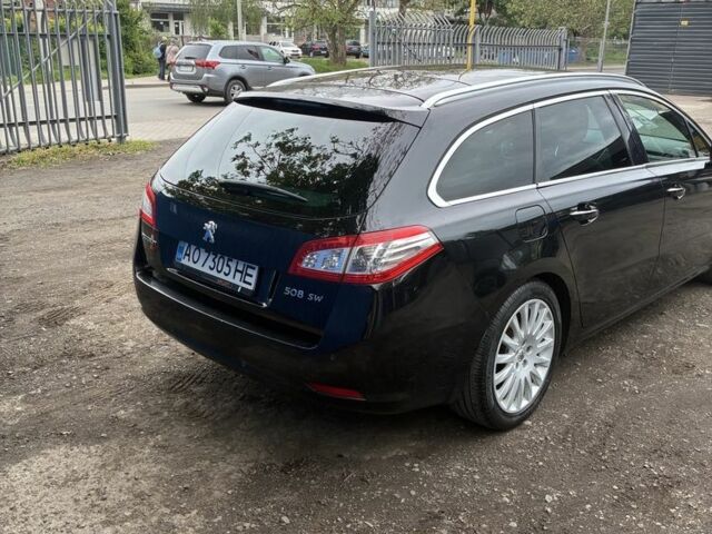 Чорний Пежо 508, об'ємом двигуна 2 л та пробігом 256 тис. км за 7900 $, фото 4 на Automoto.ua