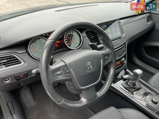 Чорний Пежо 508, об'ємом двигуна 1.56 л та пробігом 256 тис. км за 8500 $, фото 14 на Automoto.ua