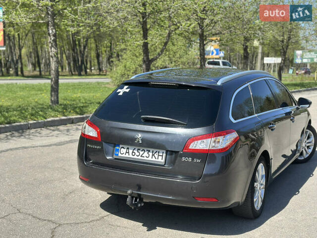 Черный Пежо 508, объемом двигателя 1.6 л и пробегом 230 тыс. км за 7500 $, фото 12 на Automoto.ua