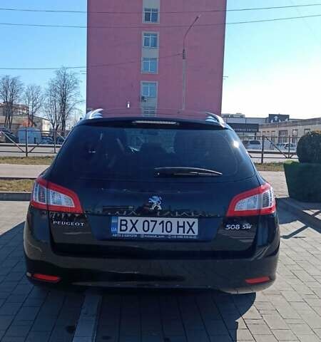 Чорний Пежо 508, об'ємом двигуна 1.56 л та пробігом 277 тис. км за 9999 $, фото 1 на Automoto.ua