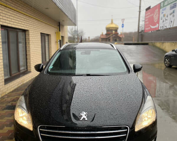 Черный Пежо 508, объемом двигателя 2 л и пробегом 297 тыс. км за 7800 $, фото 1 на Automoto.ua