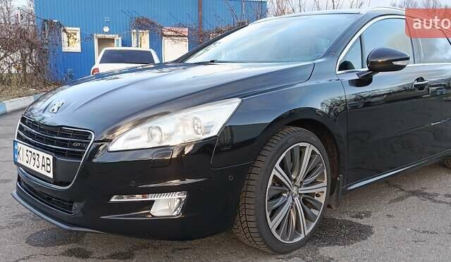 Чорний Пежо 508, об'ємом двигуна 2.2 л та пробігом 266 тис. км за 10999 $, фото 3 на Automoto.ua