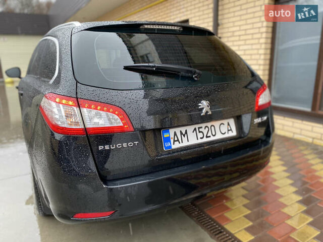 Черный Пежо 508, объемом двигателя 2 л и пробегом 297 тыс. км за 7800 $, фото 7 на Automoto.ua