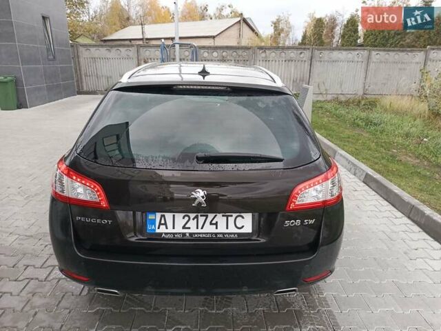 Черный Пежо 508, объемом двигателя 2.2 л и пробегом 271 тыс. км за 10499 $, фото 12 на Automoto.ua