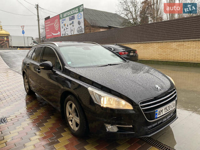 Черный Пежо 508, объемом двигателя 2 л и пробегом 297 тыс. км за 7800 $, фото 11 на Automoto.ua