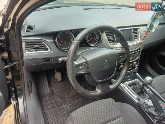 Черный Пежо 508, объемом двигателя 1.6 л и пробегом 329 тыс. км за 6500 $, фото 12 на Automoto.ua