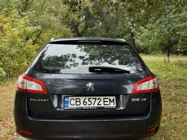 Черный Пежо 508, объемом двигателя 1.6 л и пробегом 232 тыс. км за 7500 $, фото 4 на Automoto.ua