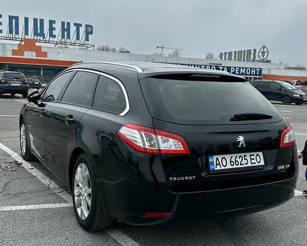 Черный Пежо 508, объемом двигателя 1.6 л и пробегом 270 тыс. км за 6900 $, фото 3 на Automoto.ua