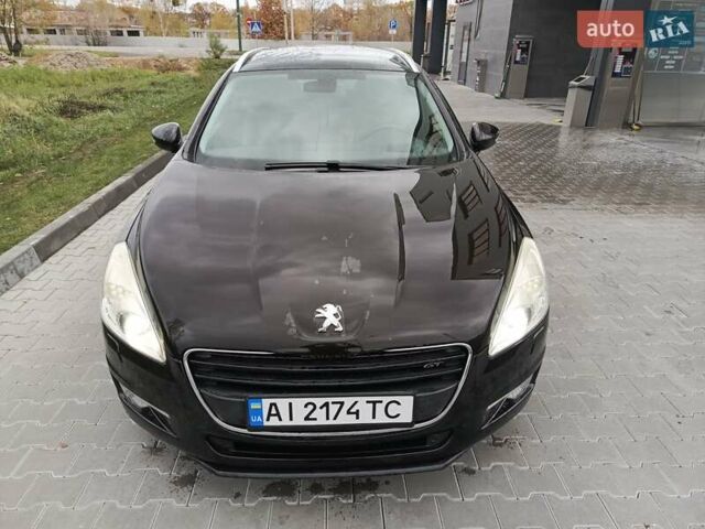 Черный Пежо 508, объемом двигателя 2.2 л и пробегом 271 тыс. км за 10499 $, фото 2 на Automoto.ua