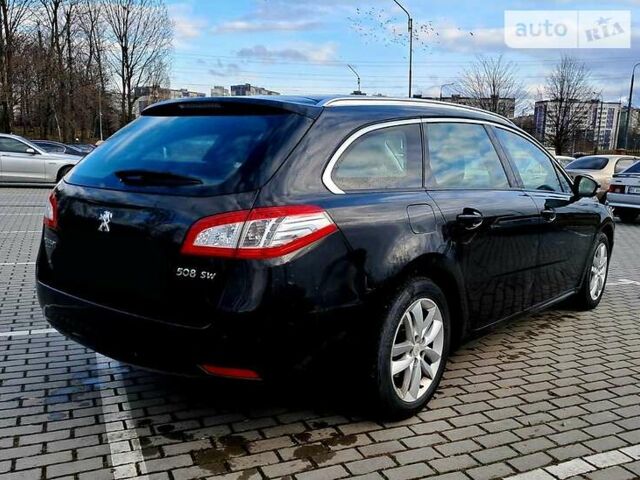 Чорний Пежо 508, об'ємом двигуна 1.6 л та пробігом 300 тис. км за 7900 $, фото 5 на Automoto.ua