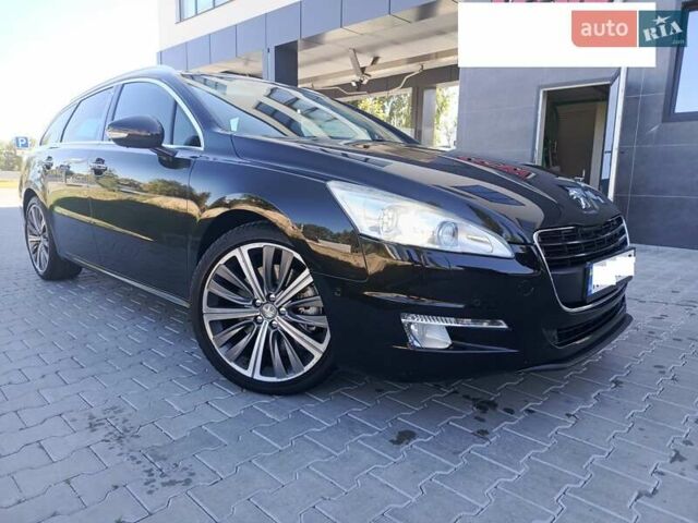 Черный Пежо 508, объемом двигателя 2.2 л и пробегом 271 тыс. км за 10499 $, фото 1 на Automoto.ua