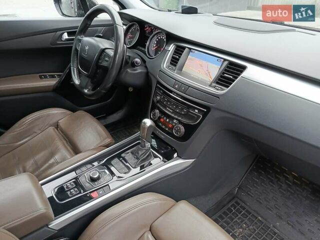 Черный Пежо 508, объемом двигателя 2.2 л и пробегом 271 тыс. км за 10499 $, фото 22 на Automoto.ua