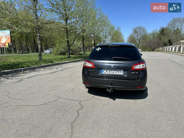 Черный Пежо 508, объемом двигателя 1.6 л и пробегом 230 тыс. км за 7500 $, фото 11 на Automoto.ua