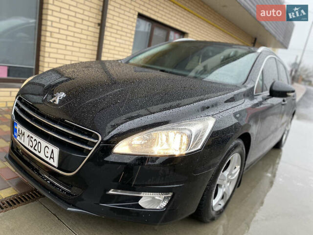 Черный Пежо 508, объемом двигателя 2 л и пробегом 297 тыс. км за 7800 $, фото 2 на Automoto.ua