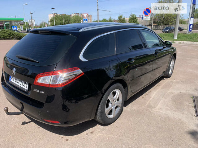 Чорний Пежо 508, об'ємом двигуна 1.6 л та пробігом 275 тис. км за 7500 $, фото 2 на Automoto.ua