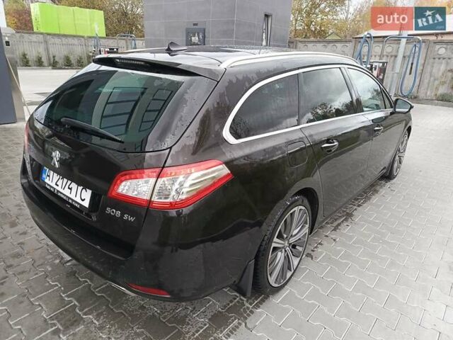 Черный Пежо 508, объемом двигателя 2.2 л и пробегом 271 тыс. км за 10499 $, фото 10 на Automoto.ua