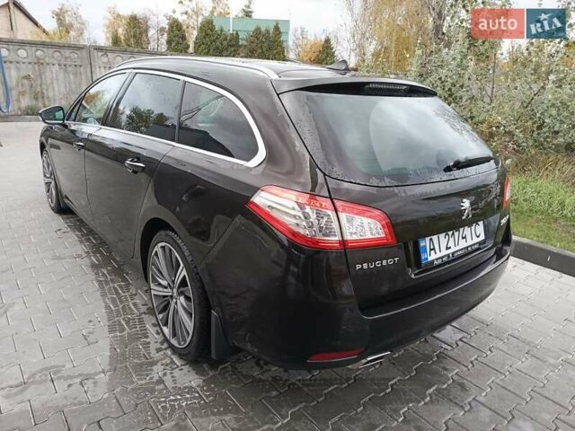 Черный Пежо 508, объемом двигателя 2.2 л и пробегом 271 тыс. км за 10499 $, фото 14 на Automoto.ua