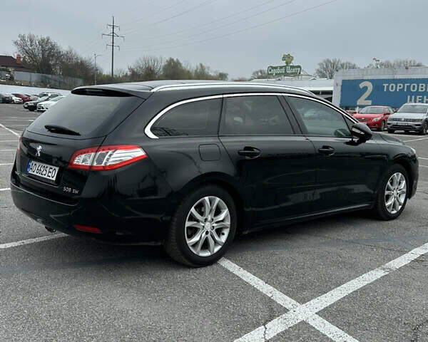 Черный Пежо 508, объемом двигателя 1.6 л и пробегом 270 тыс. км за 6900 $, фото 5 на Automoto.ua