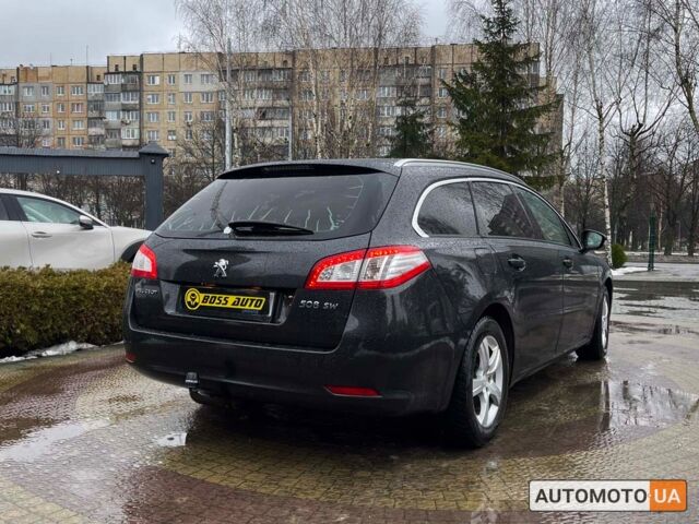 Черный Пежо 508, объемом двигателя 1.6 л и пробегом 267 тыс. км за 7760 $, фото 3 на Automoto.ua
