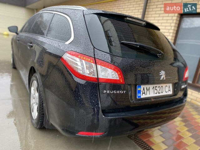 Черный Пежо 508, объемом двигателя 2 л и пробегом 297 тыс. км за 7800 $, фото 8 на Automoto.ua