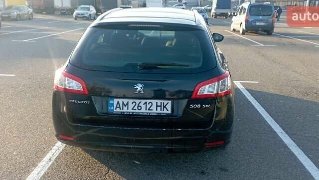 Черный Пежо 508, объемом двигателя 1.56 л и пробегом 330 тыс. км за 7000 $, фото 7 на Automoto.ua