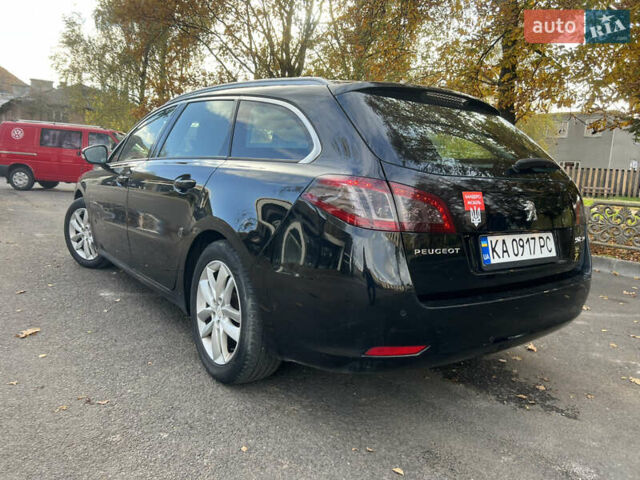 Черный Пежо 508, объемом двигателя 1.6 л и пробегом 242 тыс. км за 7500 $, фото 6 на Automoto.ua