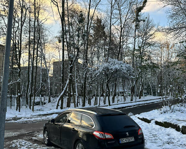 Черный Пежо 508, объемом двигателя 1.56 л и пробегом 264 тыс. км за 6900 $, фото 1 на Automoto.ua