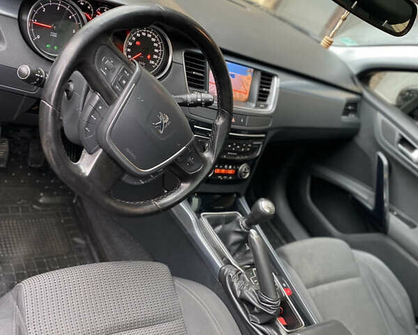 Черный Пежо 508, объемом двигателя 2 л и пробегом 297 тыс. км за 7800 $, фото 13 на Automoto.ua