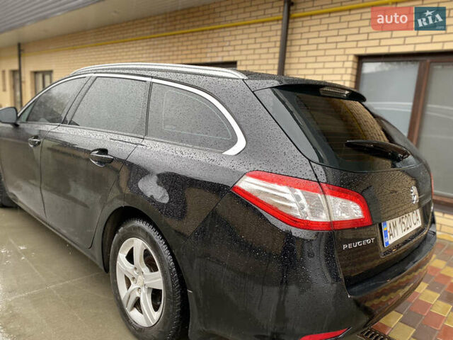 Черный Пежо 508, объемом двигателя 2 л и пробегом 297 тыс. км за 7800 $, фото 10 на Automoto.ua