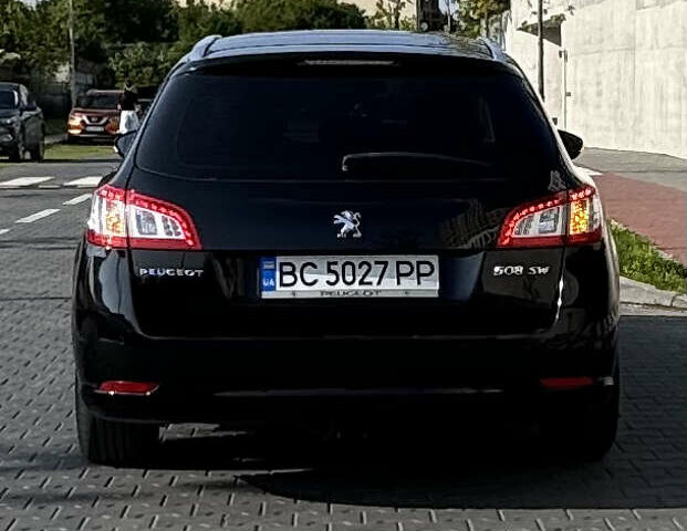 Черный Пежо 508, объемом двигателя 1.6 л и пробегом 290 тыс. км за 7399 $, фото 31 на Automoto.ua