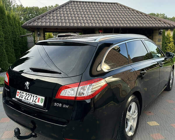 Черный Пежо 508, объемом двигателя 2 л и пробегом 218 тыс. км за 10500 $, фото 8 на Automoto.ua