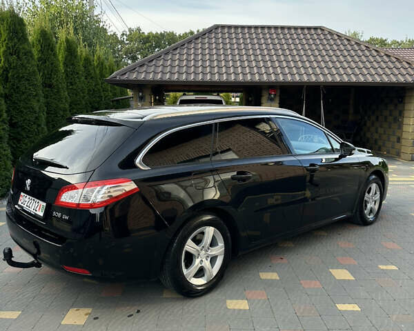 Черный Пежо 508, объемом двигателя 2 л и пробегом 218 тыс. км за 10500 $, фото 5 на Automoto.ua