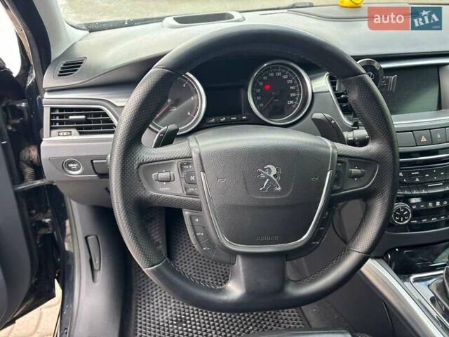 Черный Пежо 508, объемом двигателя 2.2 л и пробегом 313 тыс. км за 10290 $, фото 18 на Automoto.ua
